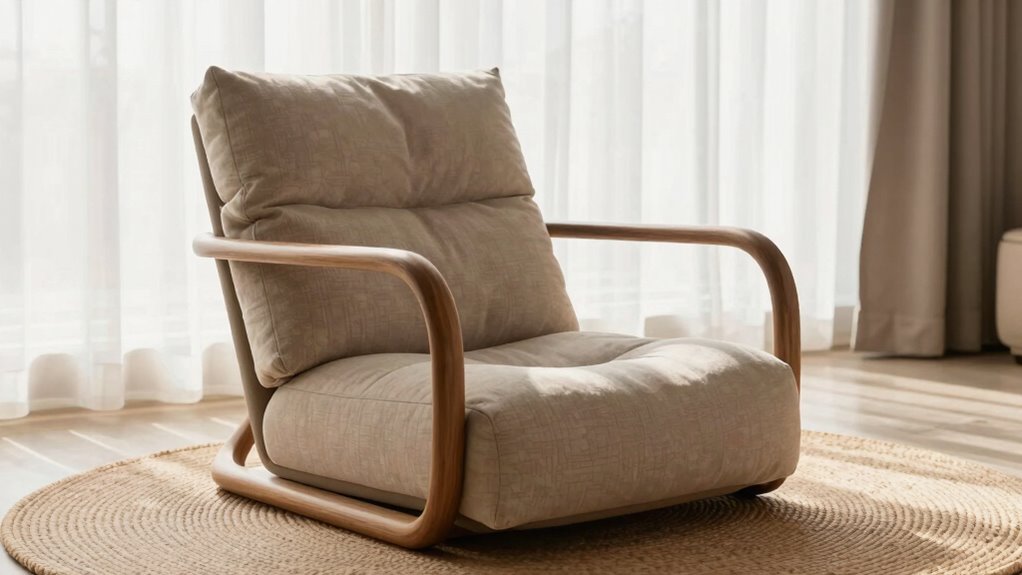 ergonomic aesthetic meditation furniture