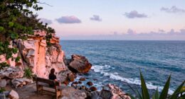 hidden cliff sunrise spots