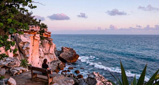 hidden cliff sunrise spots