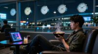late night travel dining