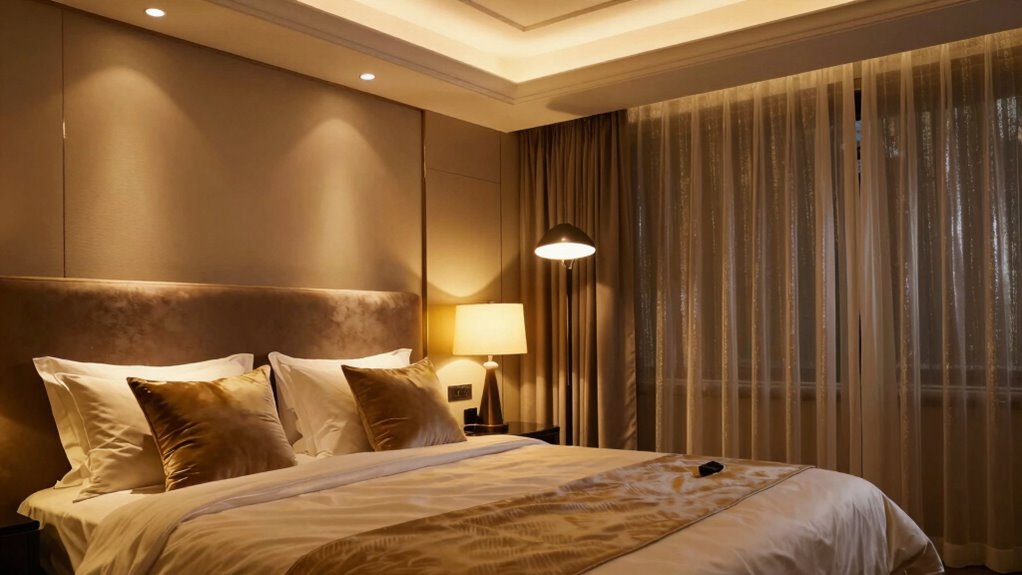 layered bedroom lighting strategies