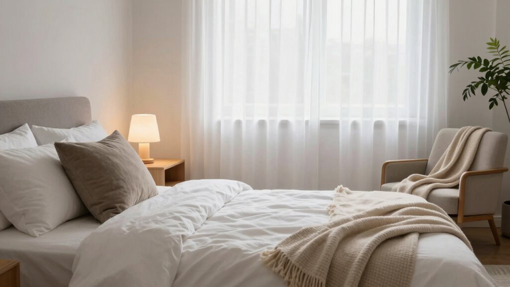 layered lighting and smart storage