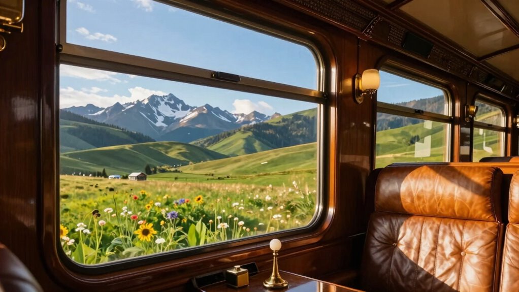 luxurious scenic train journeys