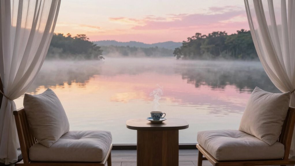 luxury is silent serenity