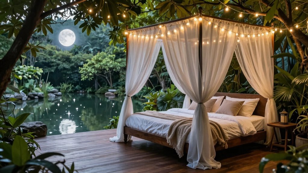 luxury outdoor retreat sanctuary