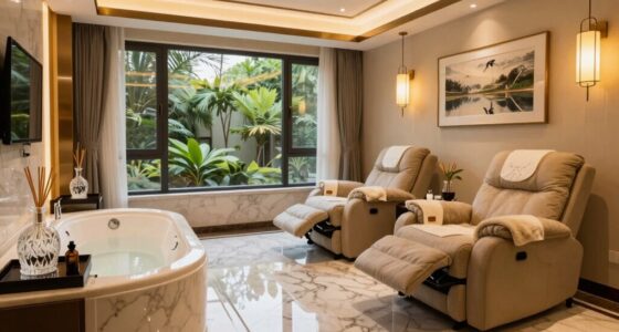 luxury recovery room amenities