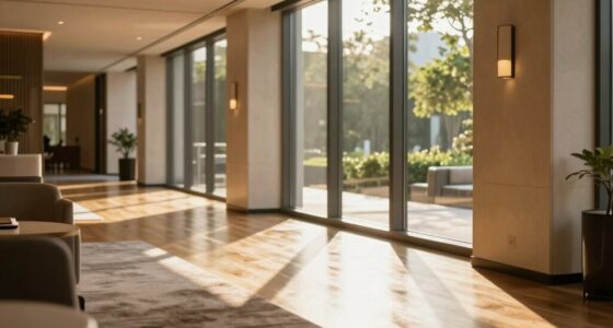 morning light over lobbies