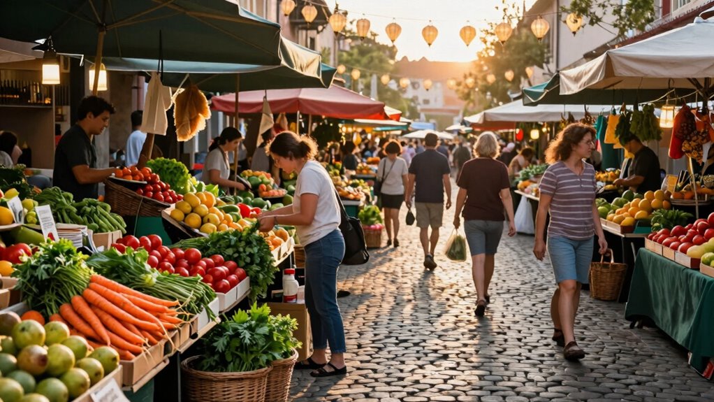morning market sightseeing plan