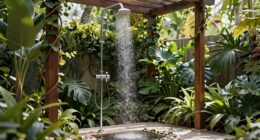 outdoor showers in hospitality