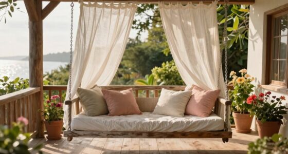 relaxing outdoor lounging experience