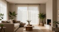 serene functional minimalist home