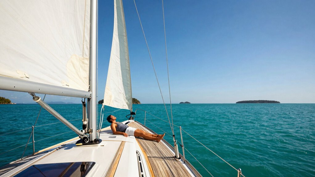 serene yet adventurous sailing