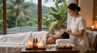 spa skincare travel experience