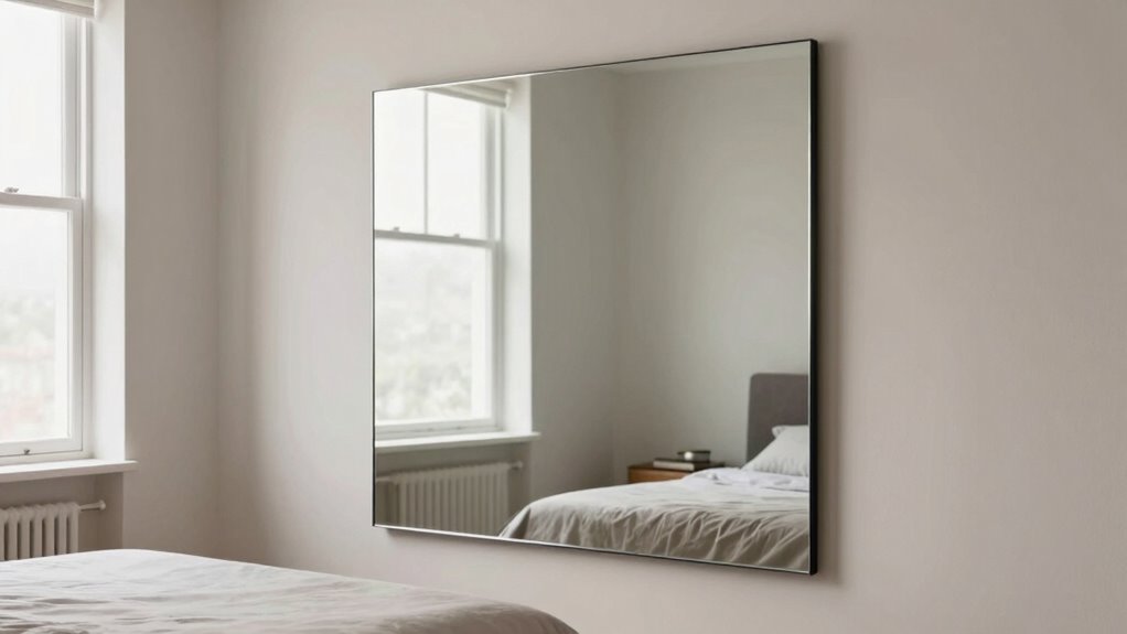 strategic mirror placement enhances spaciousness