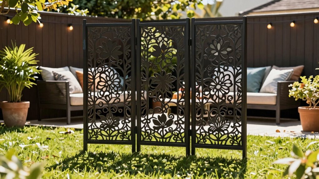 stylish durable outdoor privacy