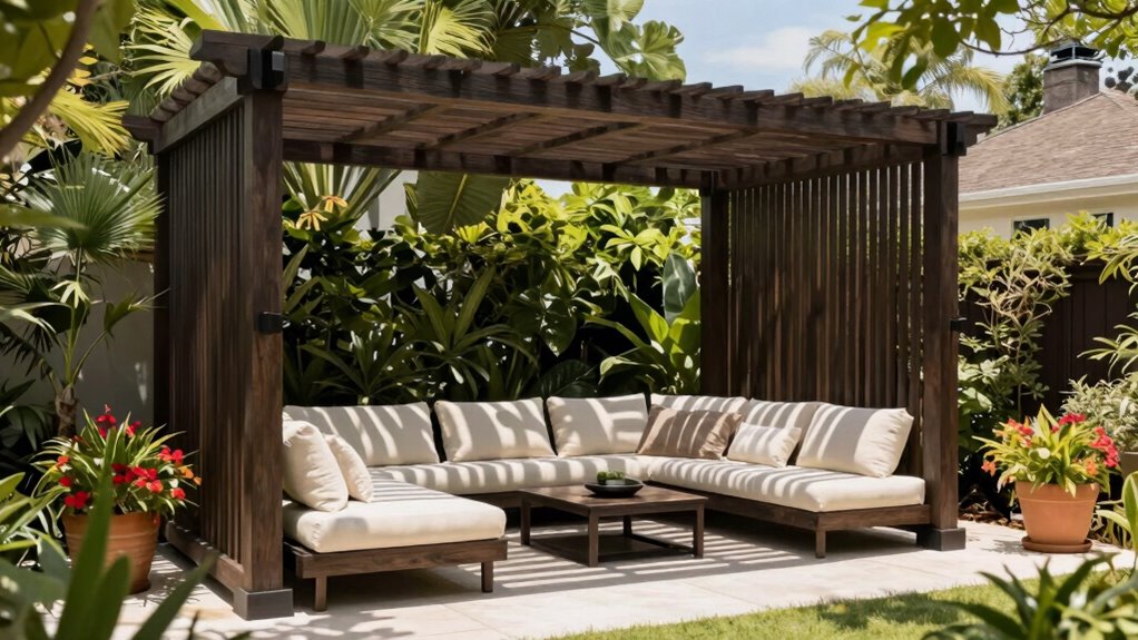 stylish functional outdoor retreat