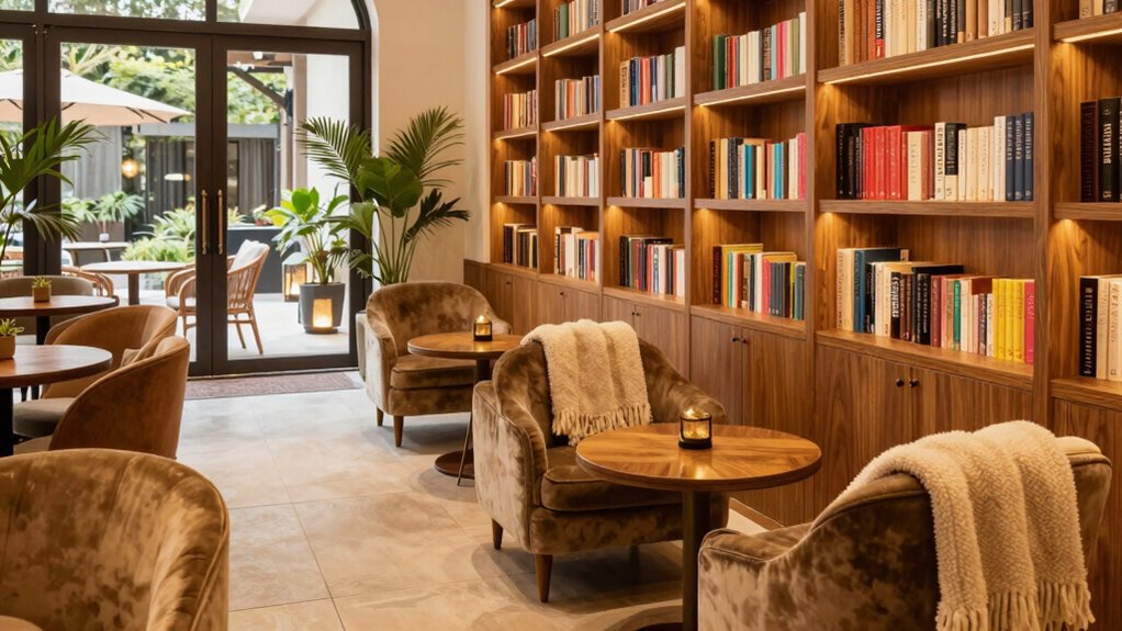 sustainable luxury reading spaces