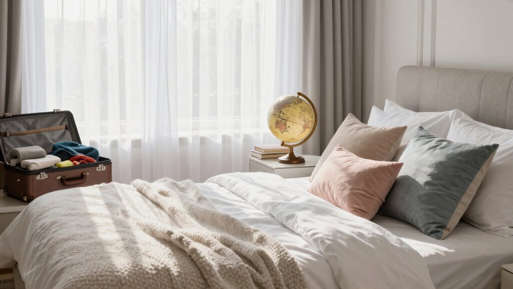 travel inspired luxurious decor