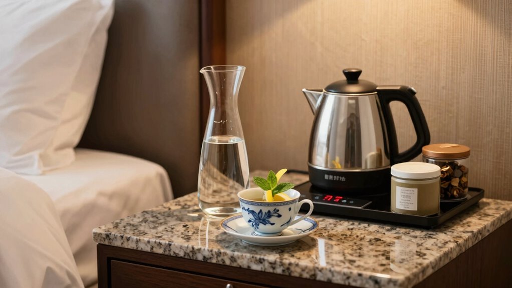 upscale in room beverage experiences