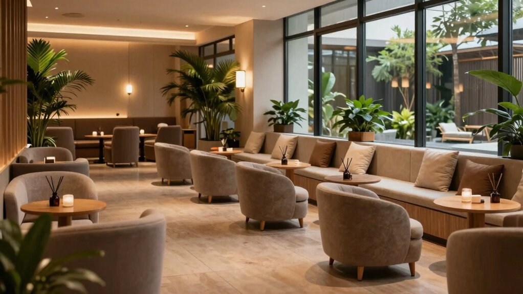 wellness lounges enhance comfort