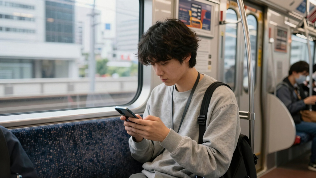 A voxel Tokyo in real Japan time – ride the Yamanote line and study Japanese