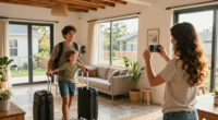 Family checks into Airbnb for the first time. Then find pictures of themselves on the wall: ‘Spiraling’