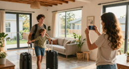 Family checks into Airbnb for the first time. Then find pictures of themselves on the wall: ‘Spiraling’