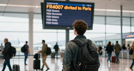 Flight Fr4007 Diverted To Paris