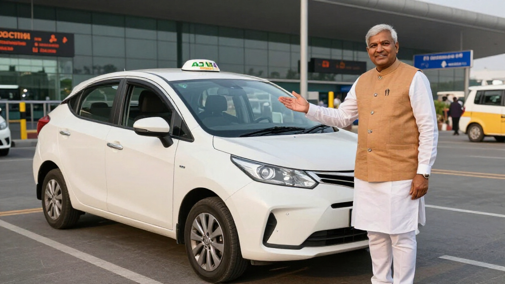 Maharashtra CM Launches BHARAT TAXI Service At Navi Mumbai International Airport - News On AIR