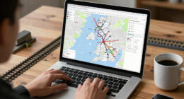 Real-time Map Of Great Britain's Rail Network