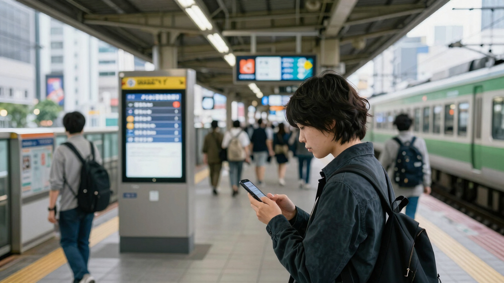 Shinjuku Station In 3D