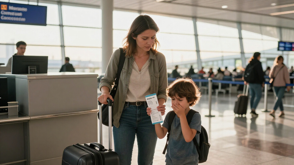 Porter Flight Cancelled Due To Child