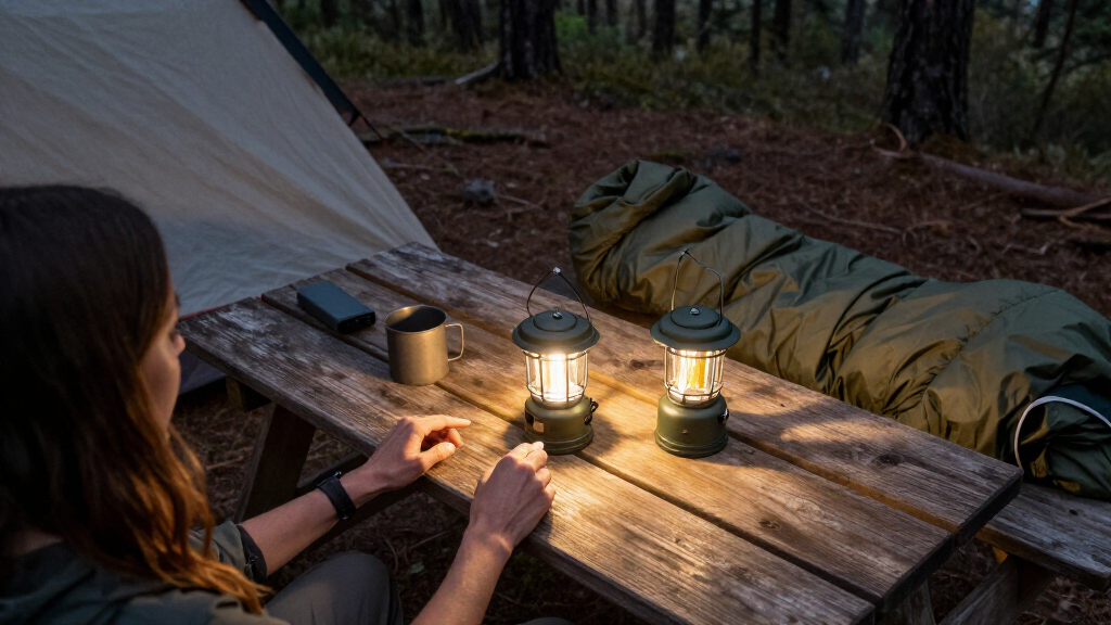 How to Choose Portable Camping Lanterns
