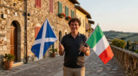 Italian Town Of Barga Celebrates Its Long Links With Scotland
