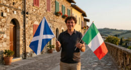 Italian Town Of Barga Celebrates Its Long Links With Scotland
