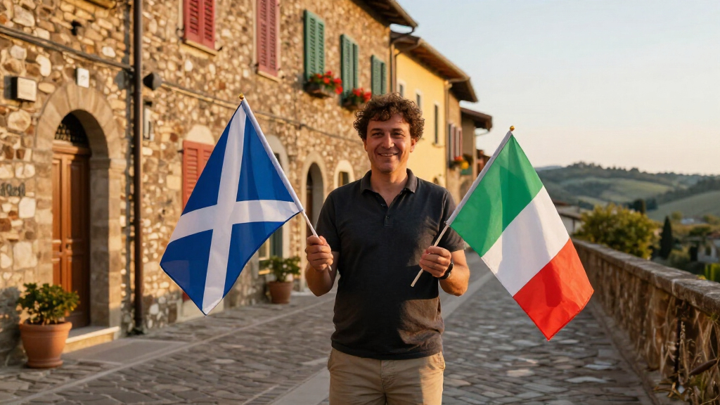 Italian Town Of Barga Celebrates Its Long Links With Scotland