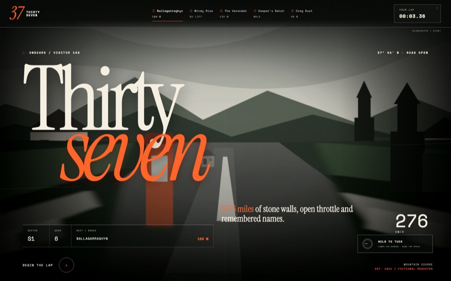 Thirtyseven — The Mountain Course (FABLE/175)